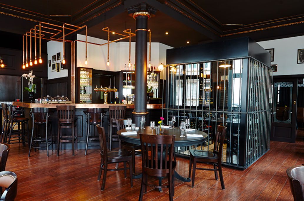 Intérieur du restaurant